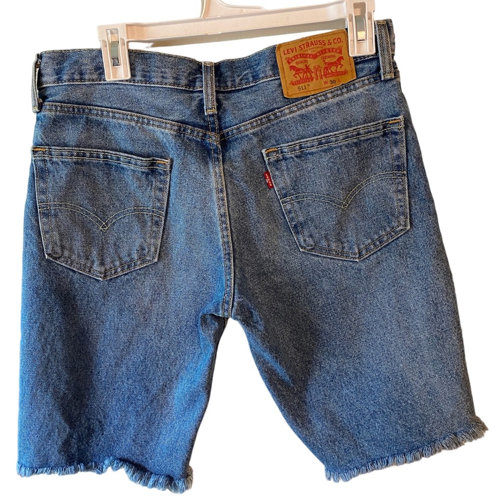 Vintage 511 Levi denim shorts. Size 30. GREAT condition.